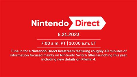 What to Expect From the June 2023 Nintendo Direct